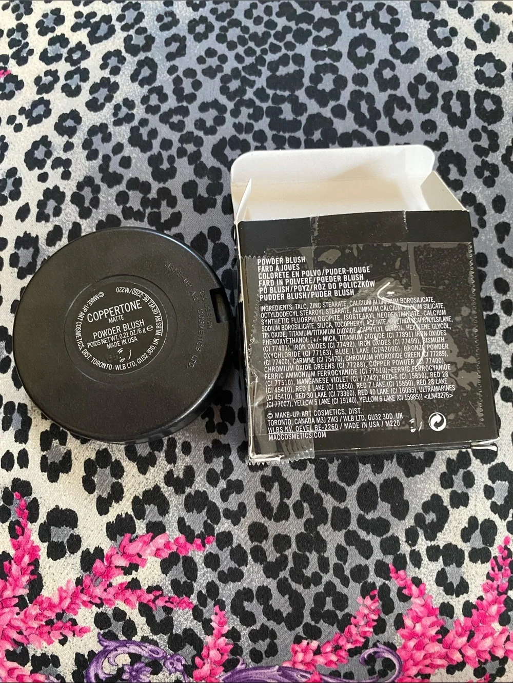 MAC Powder Blush in Coppertone In Original Box Full Size Not Returnable